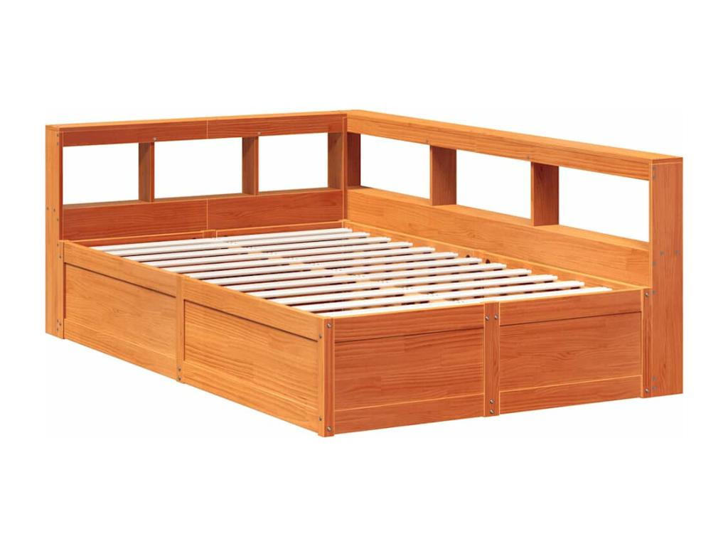 Brown Pine Wood Mattress, 135 x 190 cm