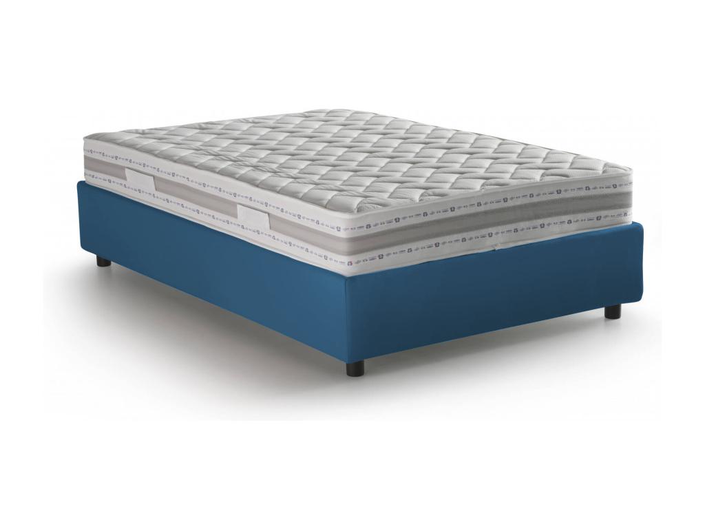 Blue Fabric Mattress, 160 x 190 cm