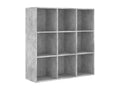 Gray Bookcase, 98 x 30 x 98 cm