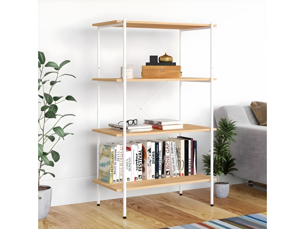 White Oak Wood Home Furniture, 80 x 40 x 130 cm