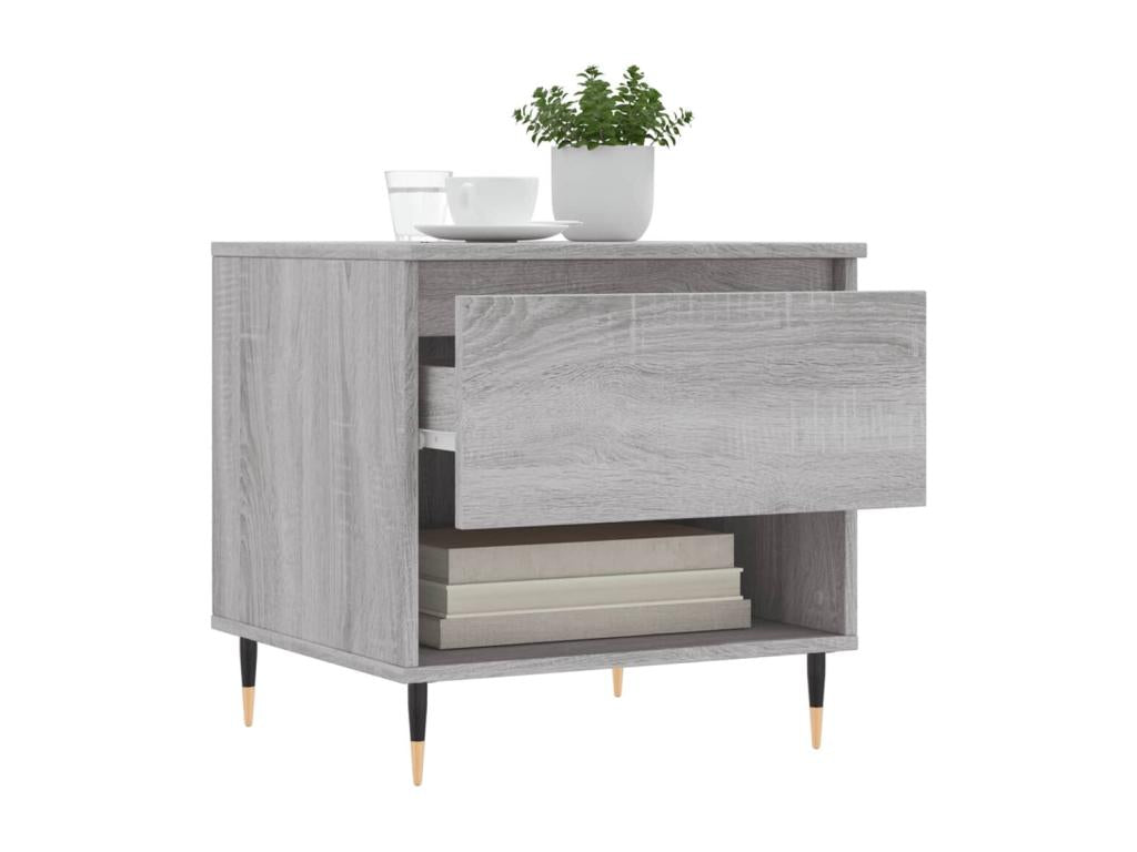 Gray Engineered Wood Home Furniture, 50 x 46 x 50 cm