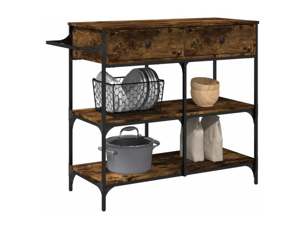 Brown Engineered Wood Home Furniture, 105 x 42 x 95 cm