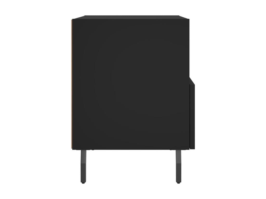 Black Engineered Wood Home Furniture, 40 x 35 x 47.5 cm