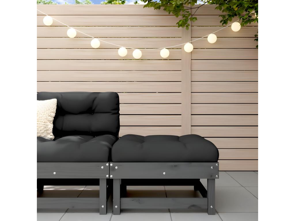 Gray Pine Wood Home Furniture