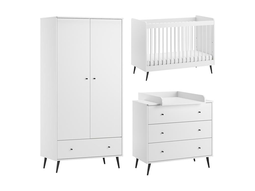 White Bed, 60 x 120 cm