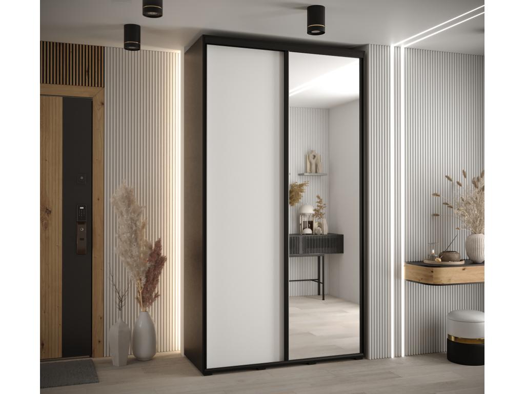 Black Wardrobe, 140 x 60 x 235.2 cm - dlz1766569320911