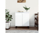 White Engineered Wood Sideboard, 60 x 35 x 70 cm