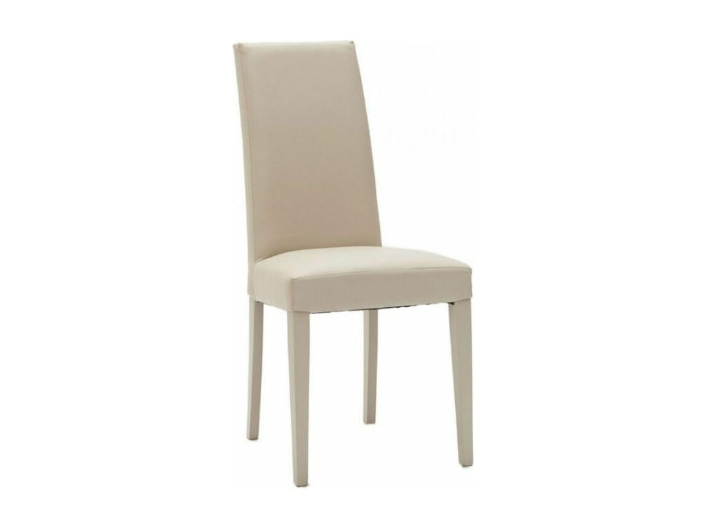 White Leather Chair