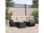 Black Woven Resin Wicker Outdoor Furniture Set - dlz1766569187380