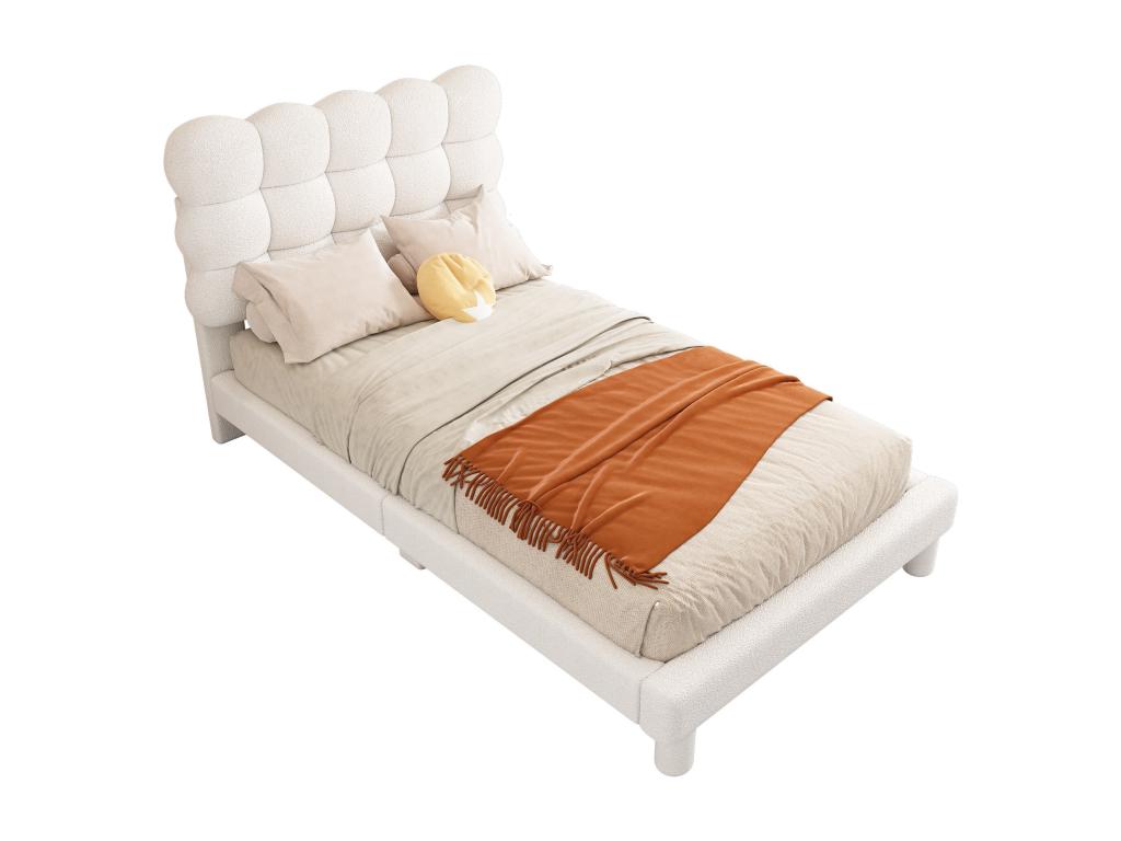 White Bed, 90 x 200 cm