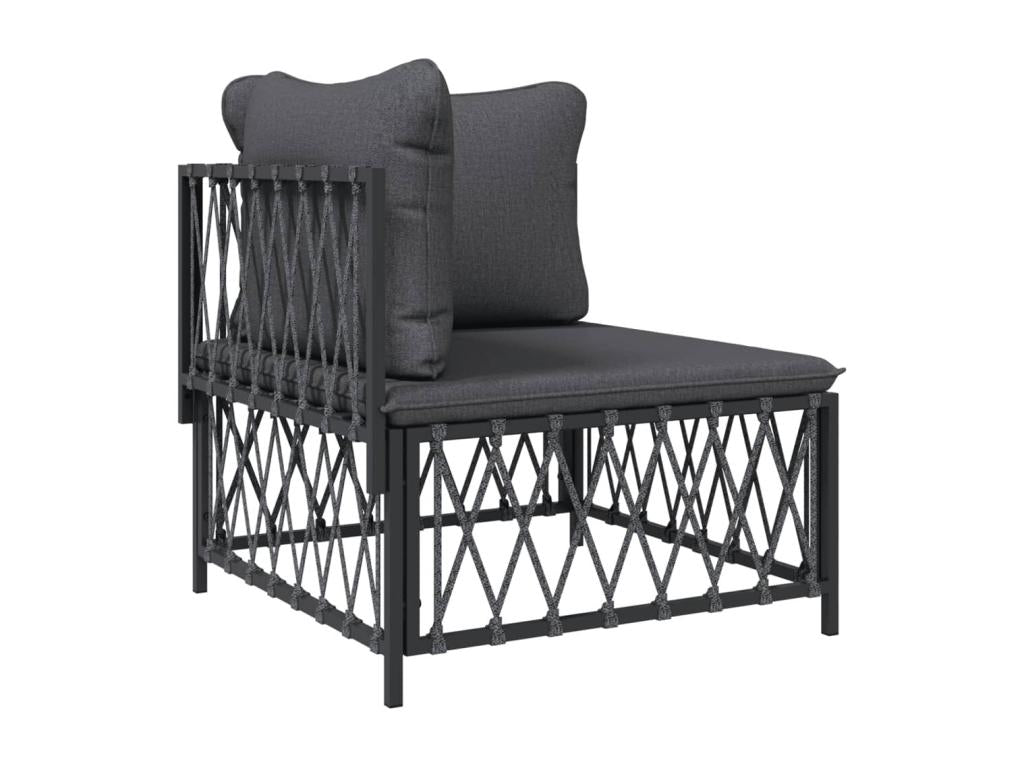 Anthracite Outdoor Furniture Set