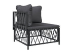 Anthracite Outdoor Furniture Set