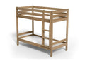Natural Solid Wood Bed