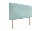 Green Velvet Bed, 135 x 140 x 120 cm
