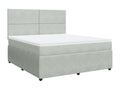 Gray Velvet Mattress, 180 x 200 cm