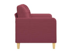Red Fabric Sofa