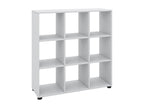 White Bookcase, 3 x 3 cm