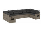 Gray Woven Resin Wicker Outdoor Furniture Set - dlz1766568767493