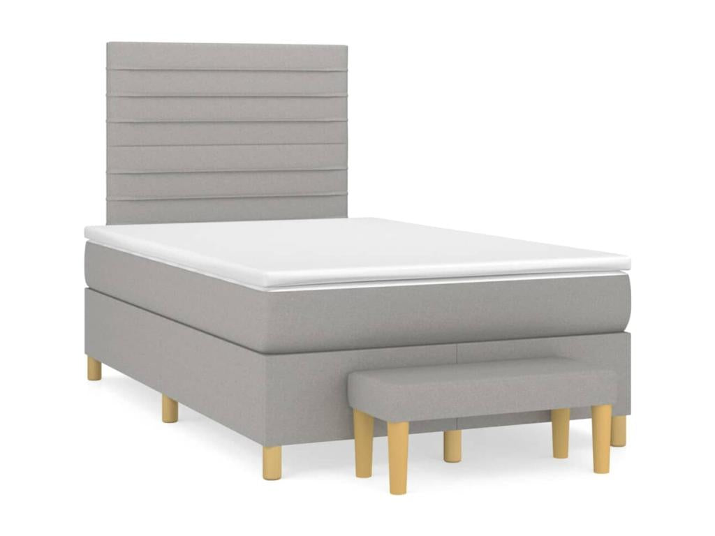 Gray Fabric Mattress, 120 x 200 cm