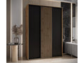 Black Wardrobe, 170 x 45 x 235.2 cm