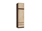 Natural Oak Wood Wardrobe, 60 x 51 x 234 cm