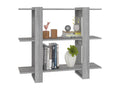 Gray Bookcase, 100 x 30 x 87 cm