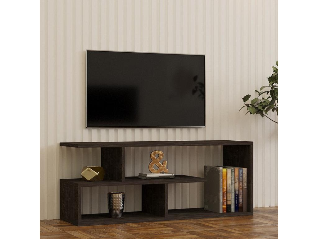 Brown TV Stand, 100 x 29.5 x 40 cm