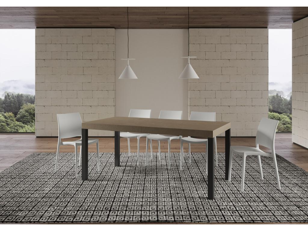 Brown Table, 90 x 180 cm