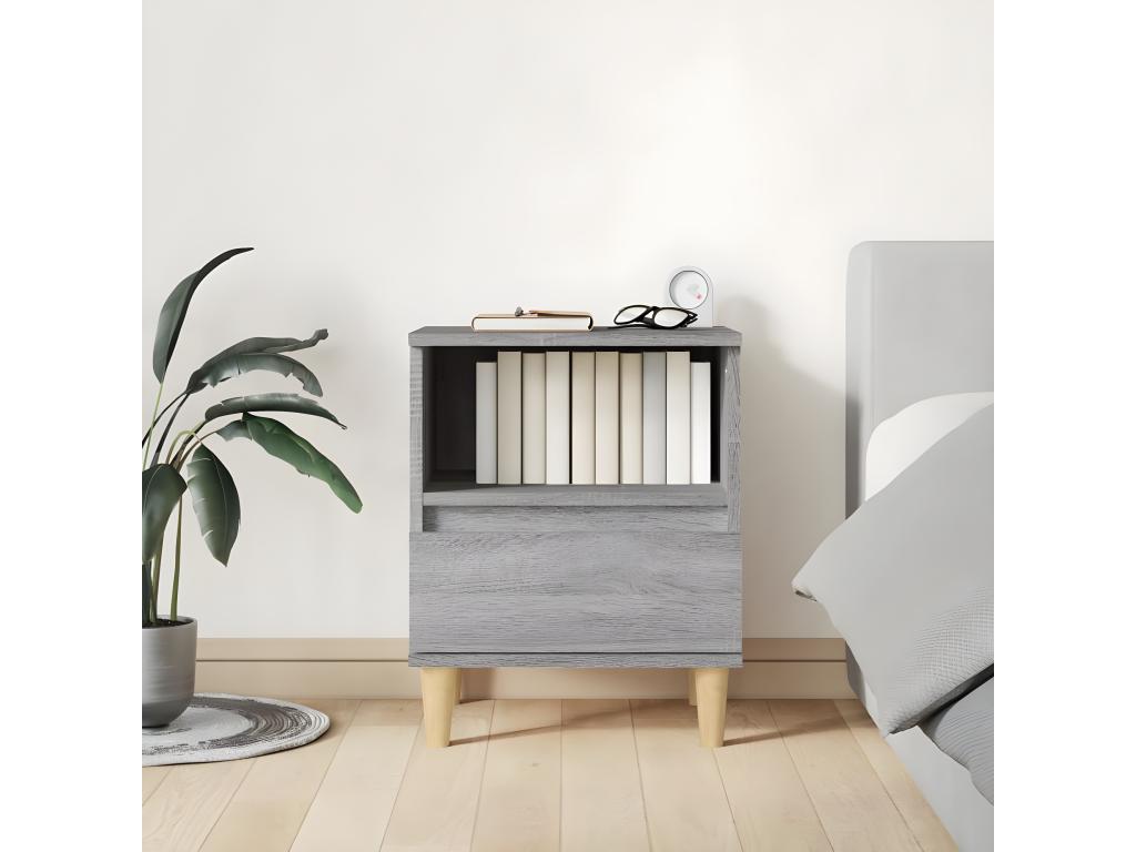 Gray Table, 40 x 35 x 50 cm