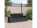 Black Woven Resin Wicker Outdoor Furniture Set - dlz1766568809229