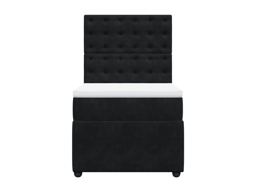 Black Velvet Mattress, 100 x 200 cm - dlz1766569519287