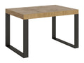 Natural Oak Wood Table, 90 x 130 cm