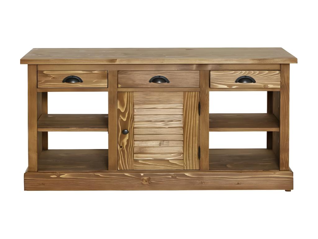 Brown Pine Wood Home Furniture
