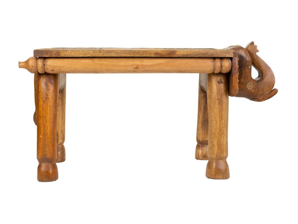 Brown Metal Coffee Table, 71 x 30 x 37 cm