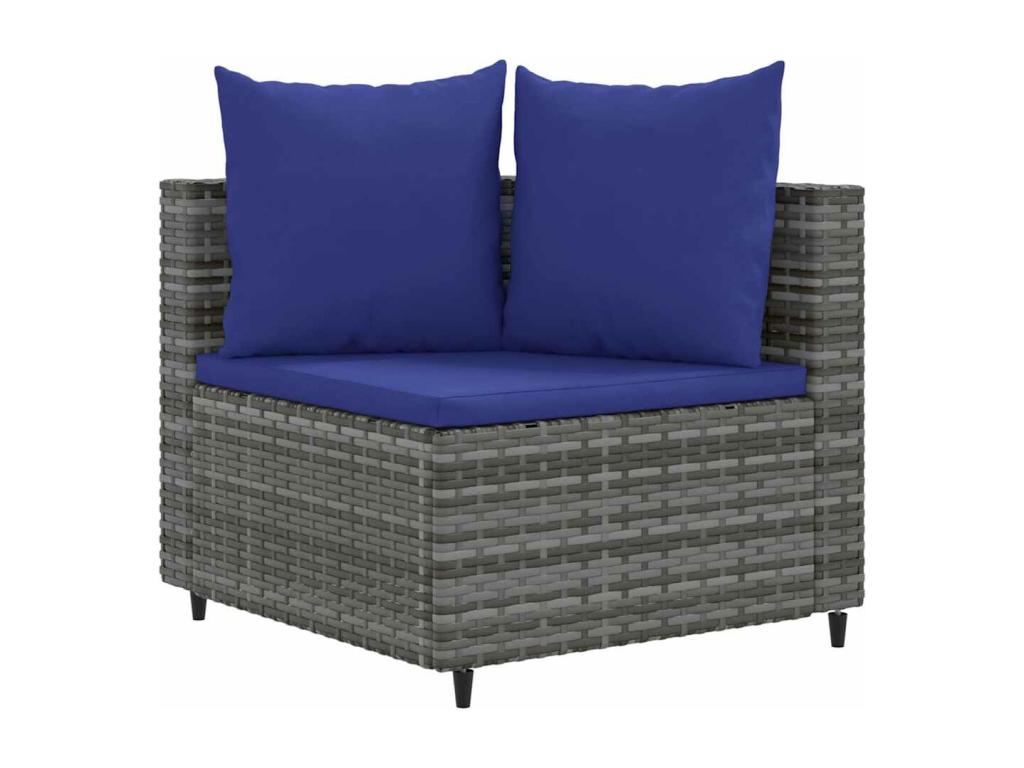 Gray Woven Resin Wicker Outdoor Furniture Set - dlz1766569389220