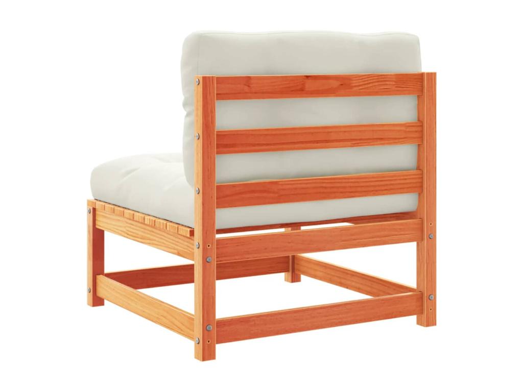 Brown Pine Wood Outdoor Furniture Set - dlz1766569104654