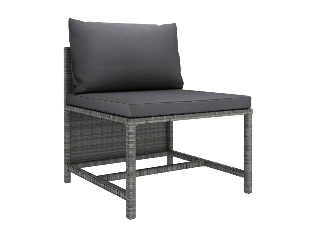 Gray Woven Resin Wicker Outdoor Furniture Set - dlz1766568993489