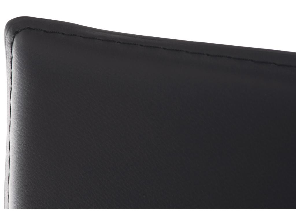 Black Faux Leather Home Furniture