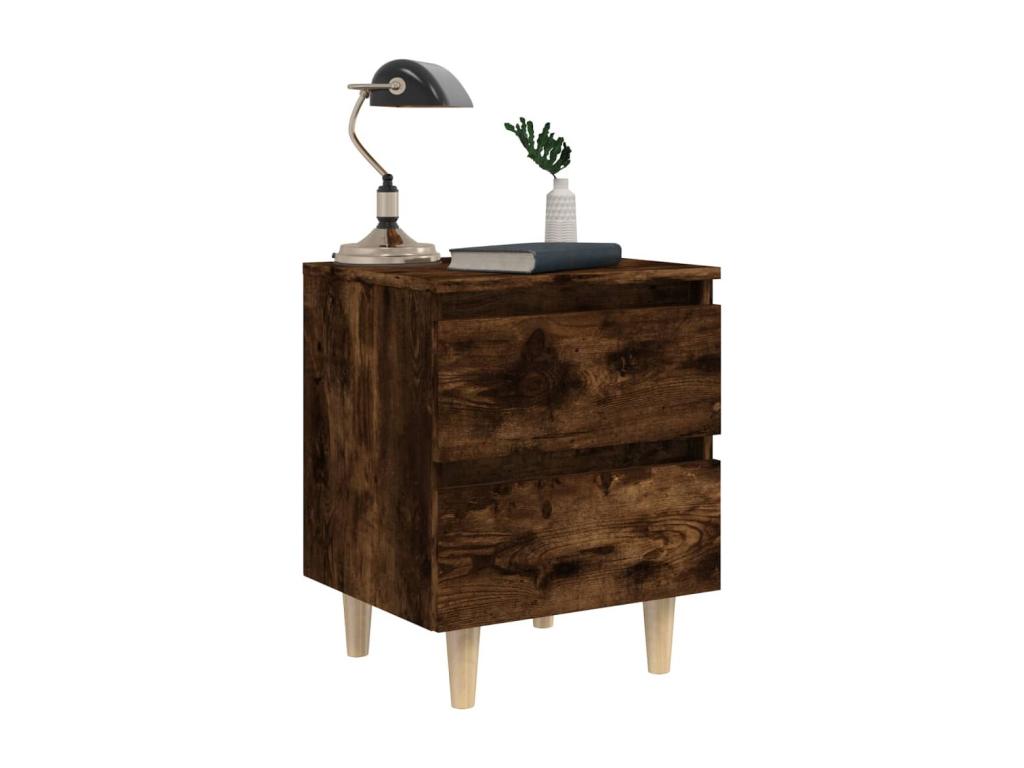 Brown Oak Wood Home Furniture, 40 x 35 x 50 cm