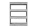 Gray Bookcase, 80 x 30 x 103 cm