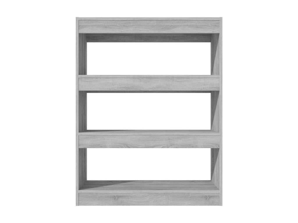 Gray Bookcase, 80 x 30 x 103 cm