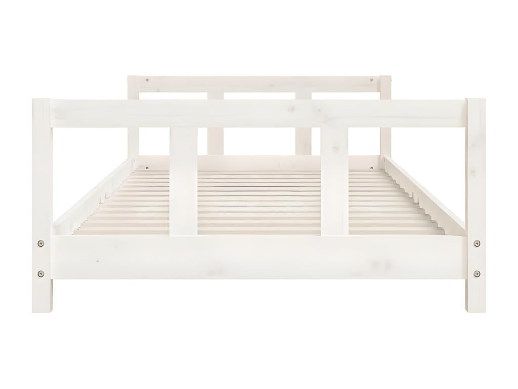 White Pine Wood Bed Frame, 90 x 200 cm