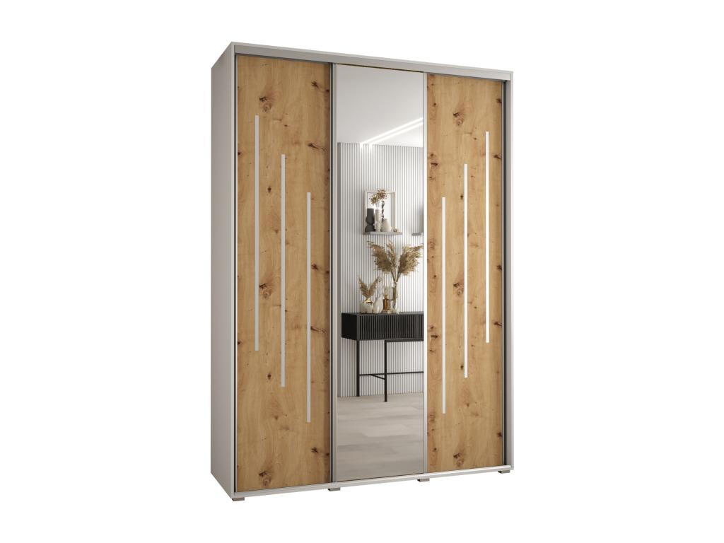 White Wardrobe, 170 x 60 x 235.2 cm