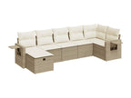 Beige Woven Resin Wicker Outdoor Furniture Set - dlz1766569242653