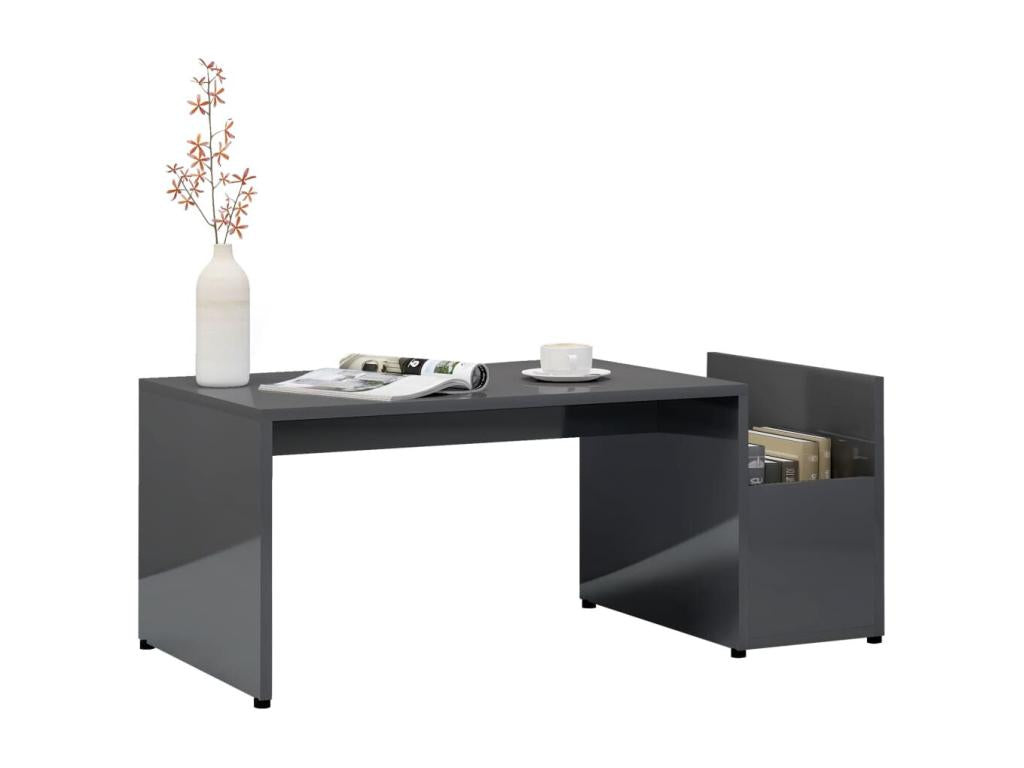 Gray Coffee Table, 90 x 45 x 35 cm