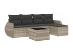 Gray Woven Resin Wicker Outdoor Furniture Set - dlz1766569098835