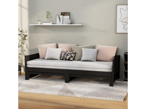 Black Mattress, 2 x 90 x 200 cm