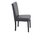 Anthracite Faux Leather Chair