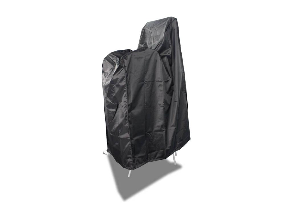 Black Outdoor Furniture Set, 155 x 94 x 68 cm