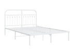 White Metal Mattress, 140 x 200 cm